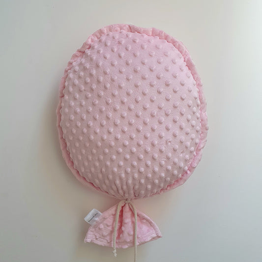 Pink colour Minky fabric Balloon