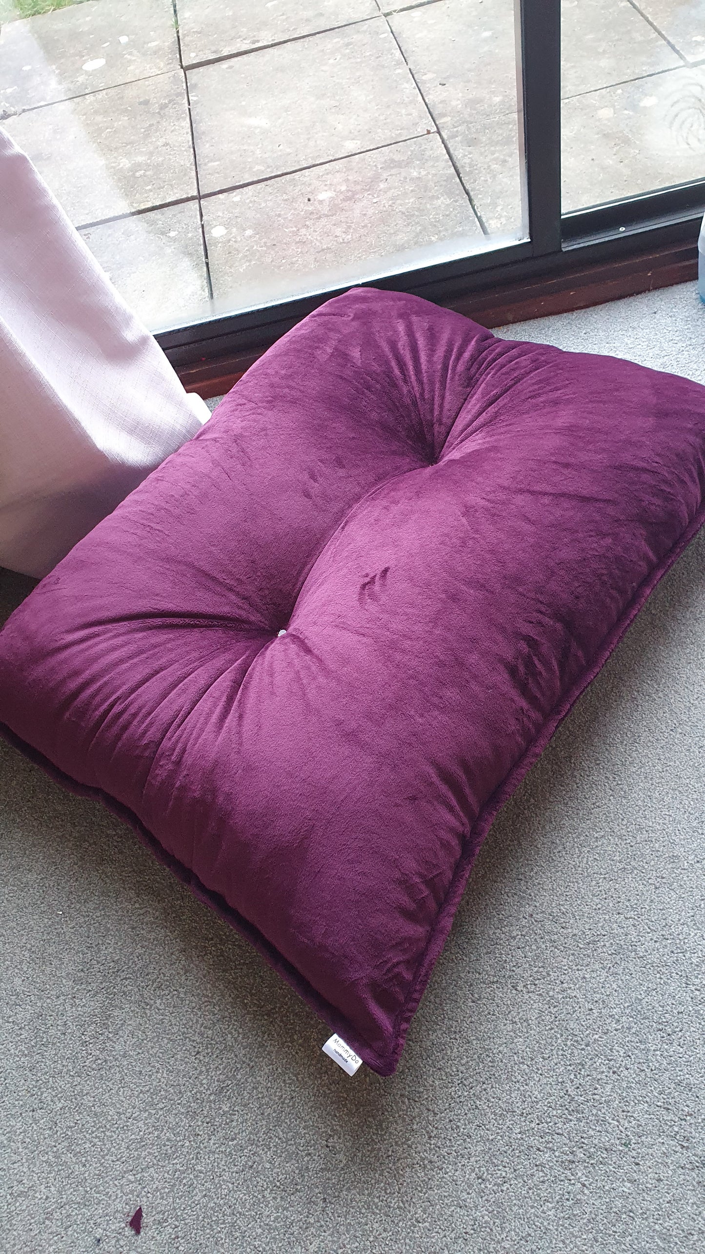 Floor sofa Grape wine 95x75 cm