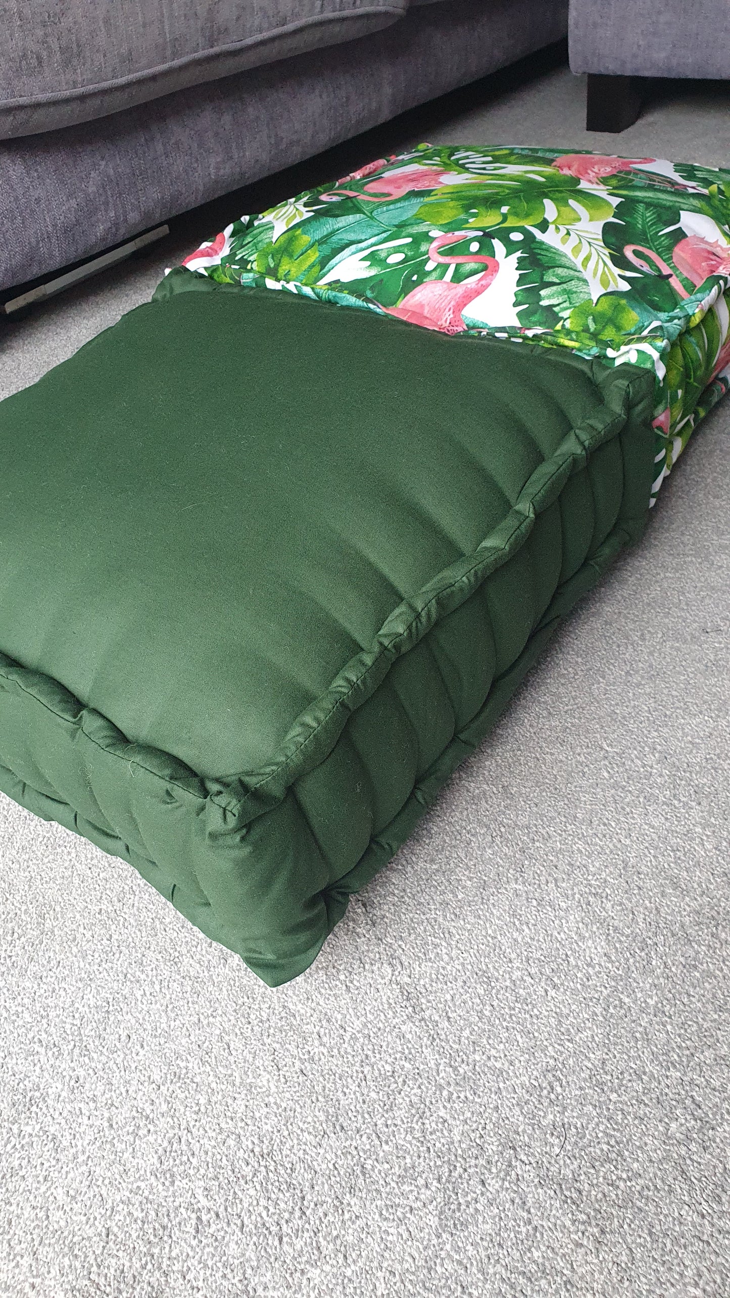 Floor cushion Cotton 50x50x15 cm