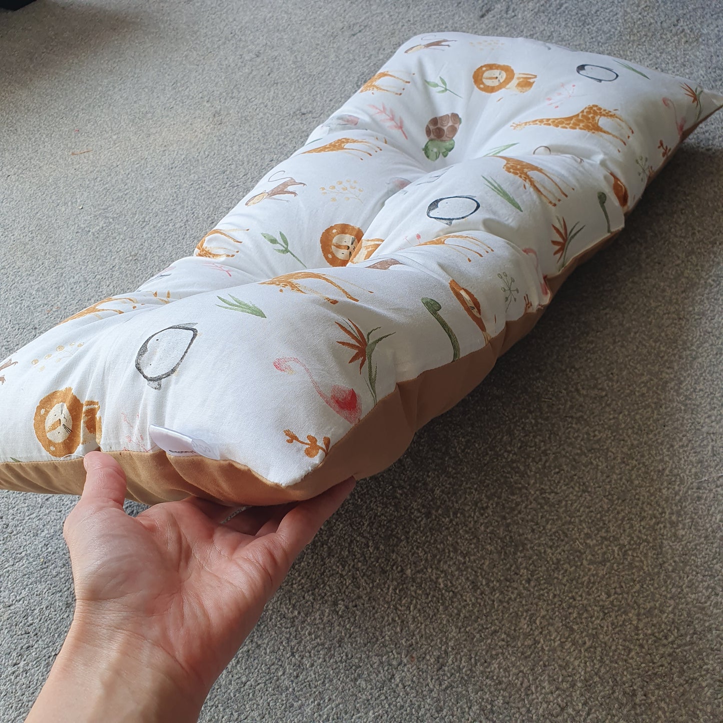 Floor cushion Safari double sided