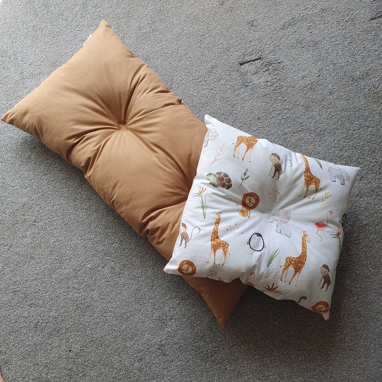 Floor cushion Safari double sided