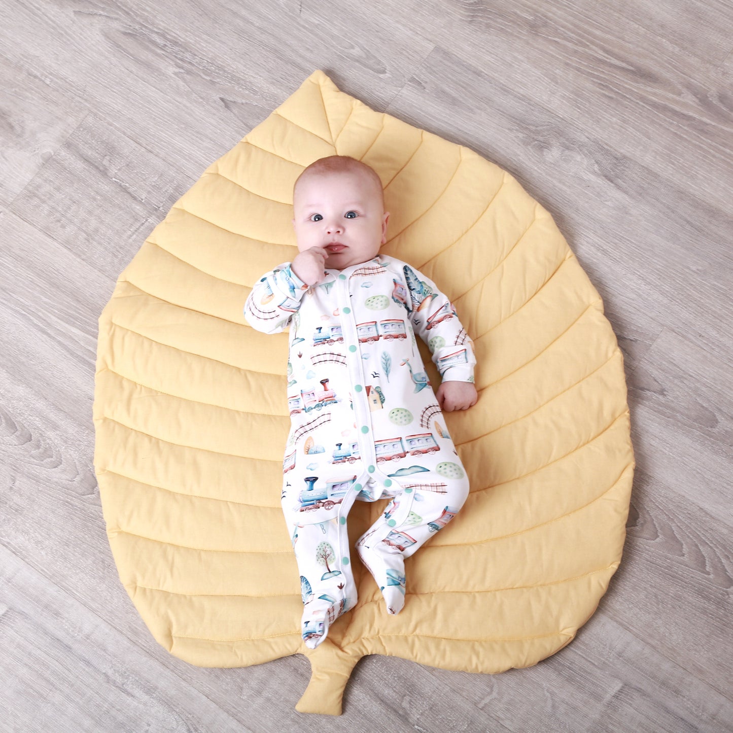 Yellow Leaf rug